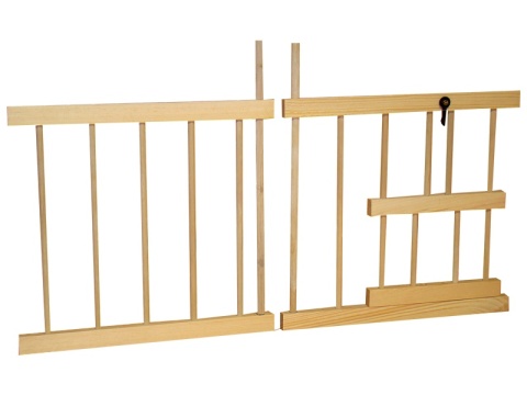 DRZWICZKI PODWÓJNE KOŁEK/KOŁEK 68x32